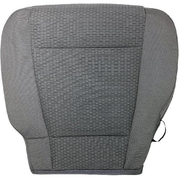 Driver Bottom Seat Cover Cloth Replacement Gray Fit for Ford F150 XLT 2015 2016 2017 2018