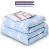 Six-Layer Cotton Gauze Baby Blanket: Swaddle, Bath Towel, or Summer Quilt Cover