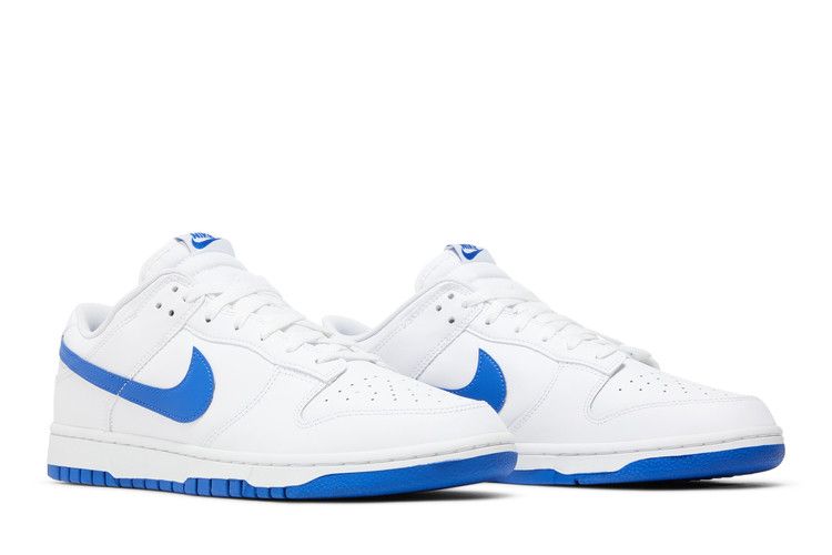 Nike Dunk Low Белый Гипер Королевский