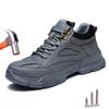 Легкая мужская рабочая защитная обувь, неразрушаемые туфли со стальным носком, женские рабочие кроссовки, противоударные защитные ботинки