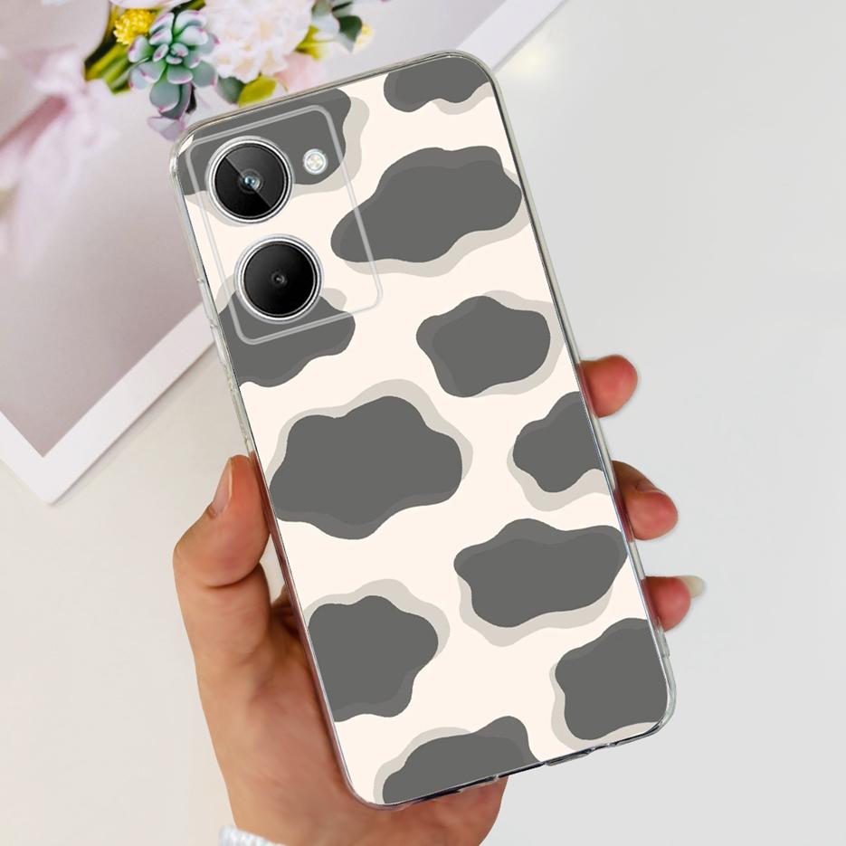 Чехол для Realme 10 4G Цветной Расписной Чехол Мягкий Силиконовый Чехол для Телефона Для Realme 10 Pro Plus Realme10 Pro+ Задняя Крышка Coque Capa