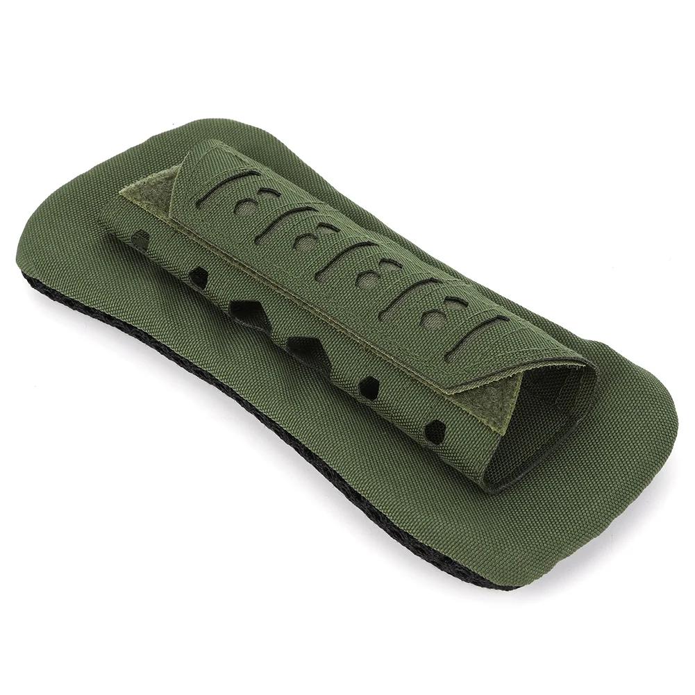 Наплечник для жилета, дышащий, амортизирующий, нескользящий, подкладка для плеча, лазерная резка, комфортная подушка для рюкзака, жилет