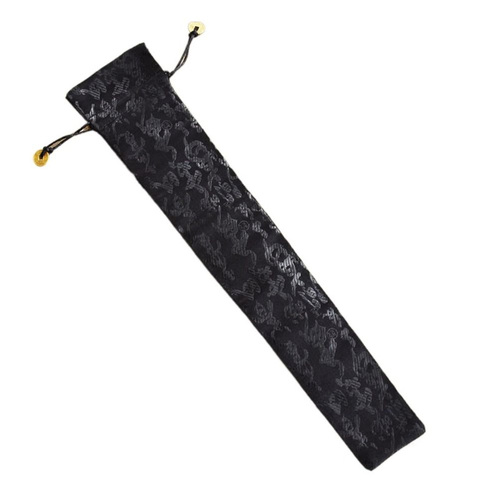 Парчовый складной веерный мешок для подарков, упаковка флейты, защитный чехол, плакаты