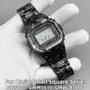 Ремешок из титанового сплава Для Casio GMW5610/DW5600 печатная плата титановый сплав модификация аксессуары, маленький квадратный ремешокGMW-B5000