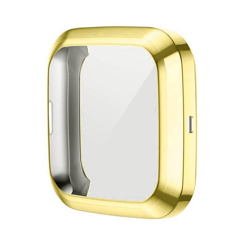 Защитный чехол для Fitbit Versa Lite/Versa 2/Versa, чехол из ТПУ, бампер с защитной пленкой для экрана, аксессуары для умных часов
