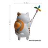 Cats Back Creative View Magnetic Refrigerator Decor For Home And Office Decor