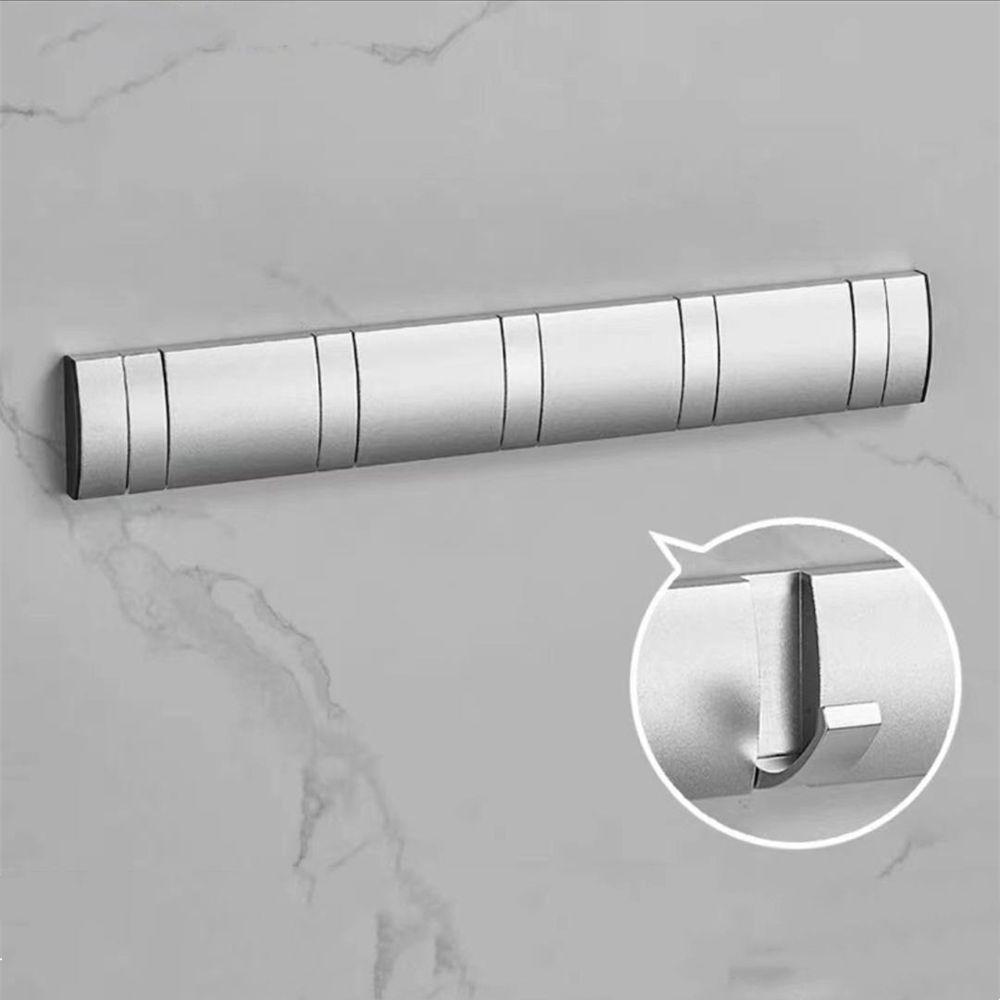 Для ванной комнаты, задняя дверь, установка без гвоздей, настенная вешалка для полотенец, крючки для одежды