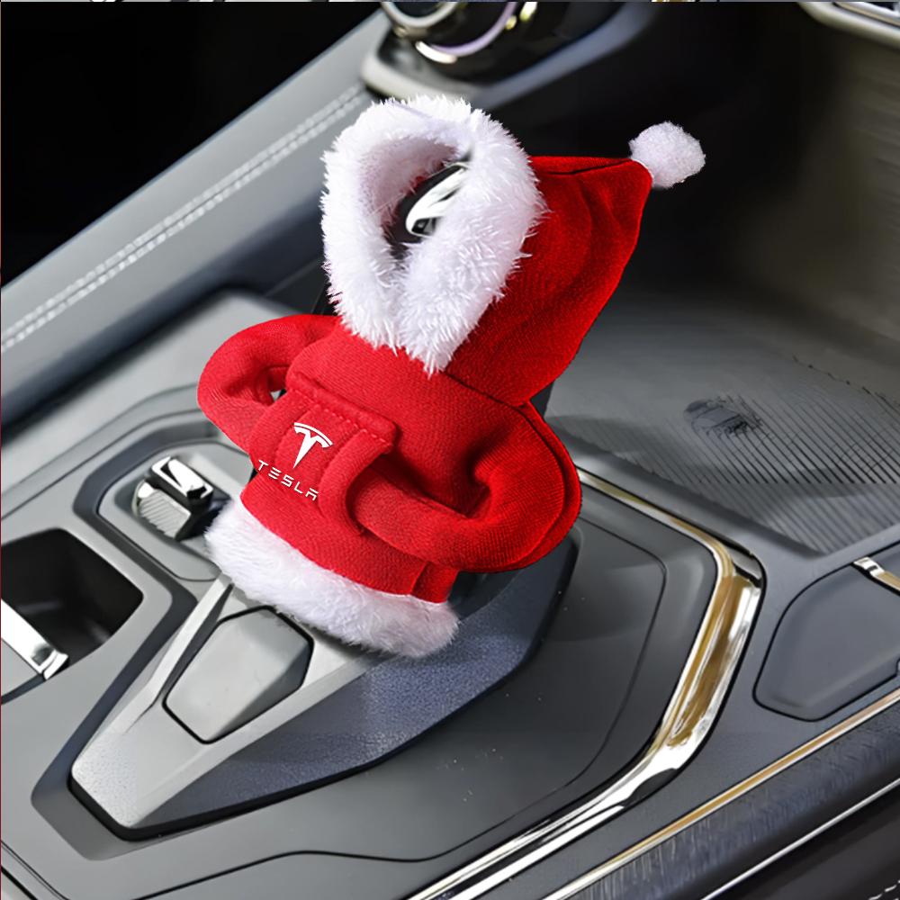 pwmnb5 Hoodie Gear Handle Mini  Lever Kit Christmas Decoration For Tesla Model 3 Model S X Model Y 2020 2021 Roadster SpaceX Cybertruck