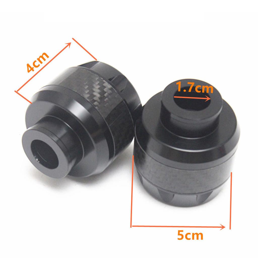 2Pcs Motorcycle Falling Protectors Aluminum Alloy Sliders Motorbike Wheel Tire Moto Crash Safety Explosion-proof Front Fork Cups