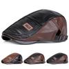 1 шт. Мужской берет из искусственной кожи, уличная регулируемая солнцезащитная шляпа для отдыха, весна-осень, для путешествий, туризма, пляжного отдыха
