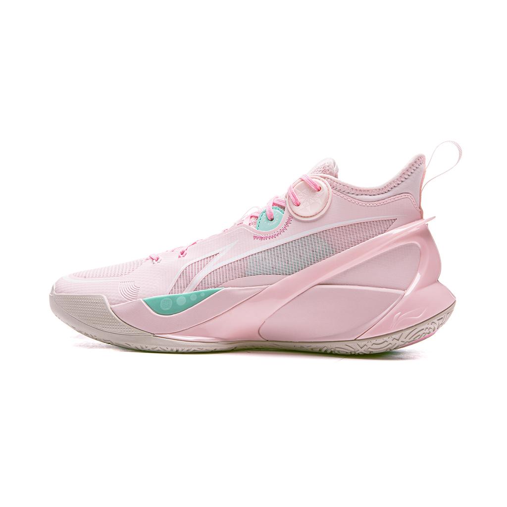 Li Ning Sonic 10 Cherry Blossom Bloom Men Basketball Shoes Light-Foam Cherry-Blossom-Pink ABAS069-1