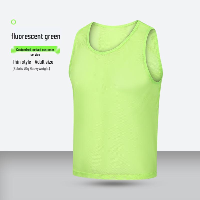 Sports Team Mesh Vest for Football, Frisbee, and Basketball Training and Team Building