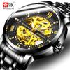 New TOP Brand Luxury Men's Watch With Box Men's Fashion Business Waterproof Hollow Full Automatic Men's Mechanical Watches