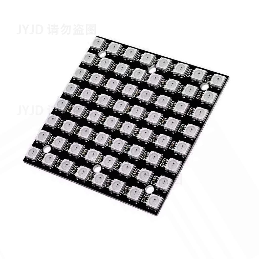 Светодиодная матрица WS2812 5050 RGB 8x8 64 пикселя Для Arduino