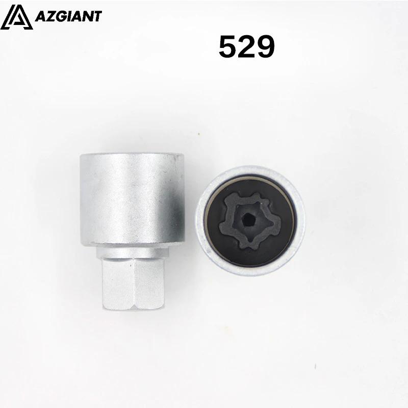 1 шт. Инструмент для снятия противоугонных винтов автомобильных шин, гильза-ключ для Volkswagen Beetle Polo Golf Jetta Passat CC Tiguan, Инструменты для ремонта