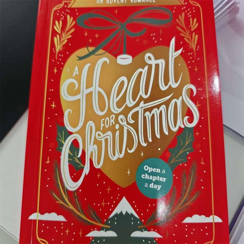 Сердце на Рождество Адвент-роман 24 дня Праздничный роман История любви Книга Рождественские подарки