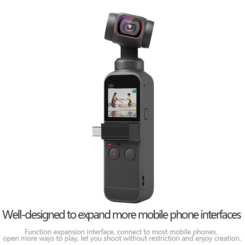 Для смартфона DJI Osmo Pocket 2, адаптер TYPE-C IOS, разъем для передачи данных телефона, интерфейс, аксессуары для ручного стабилизатора камеры