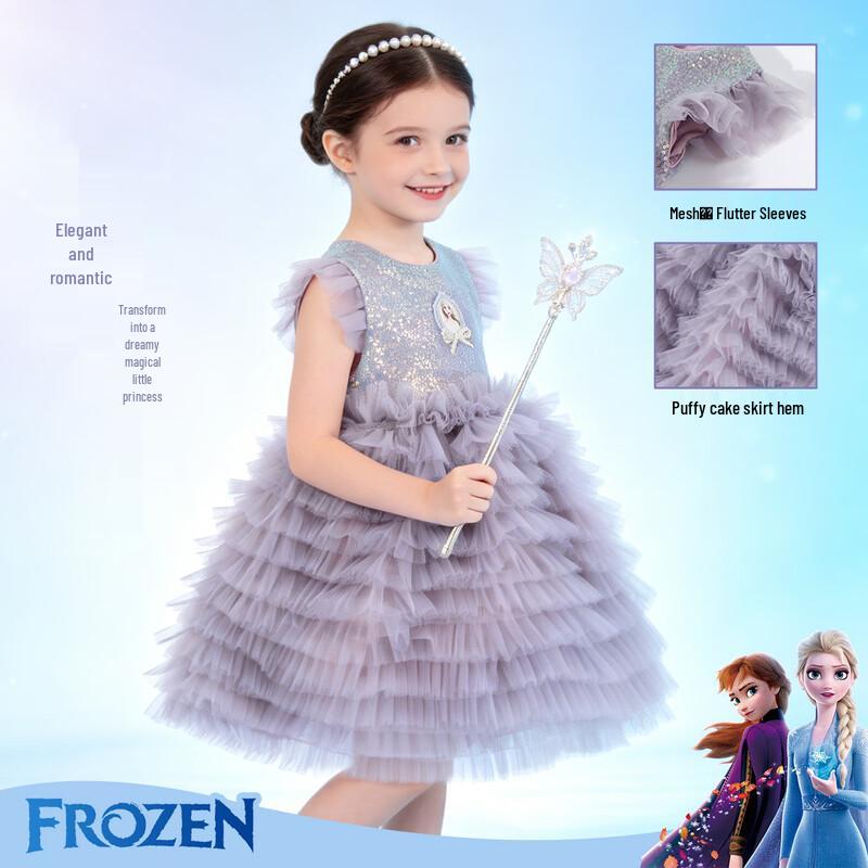 Disney Frozen Elsa Mesh Princess Dress