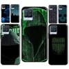 Чехол Hacker Binary Matrix Rain Back для Realme 8i 8 Pro GT Neo 2 Master C15 C21 Coque для OnePlus 8T 9R Nord2 9 Pro