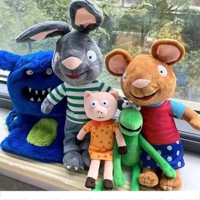 Пип и Пози Мягкие игрушки Мягкие игрушки Кролик Мышь Мягкие куклы Детские развивающие мягкие фигурки Подарки на день рождения Рождество