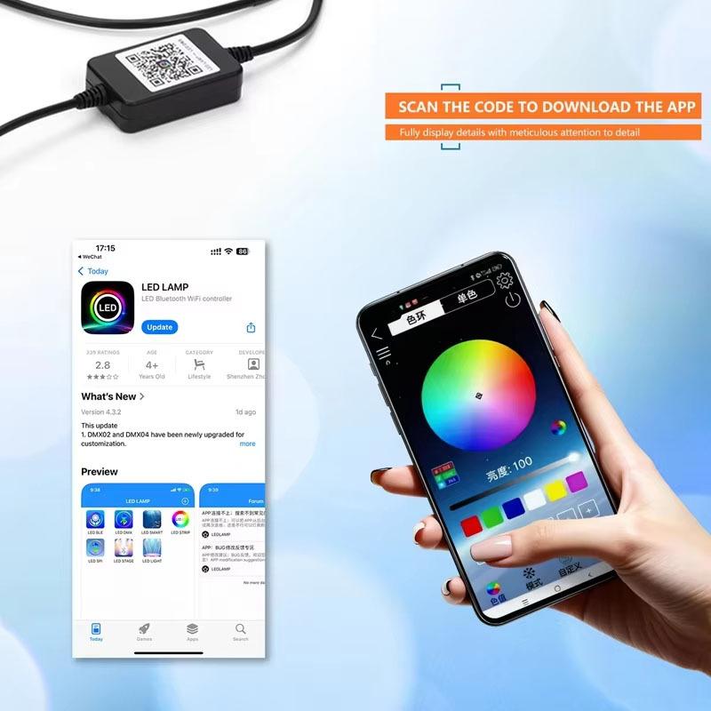 2 шт. 5D RGB Ангельские Глаза Кольца Гало с Поворотниками Приложение Bluetooth Светодиодные Мотоцикл Модификация Дневные Ходовые Огни Автомобильная Фара 12В