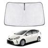 Новый Козырек для лобового стекла Prius 40-й серии, Автомобильный козырек от солнца, Защита от УФ-излучения, Солнечного света, Тепла, Для приватности в автомобиле, Индивидуальная деталь ZVW40W/ZVW41W - Козырек, специфичный для автомобиля,