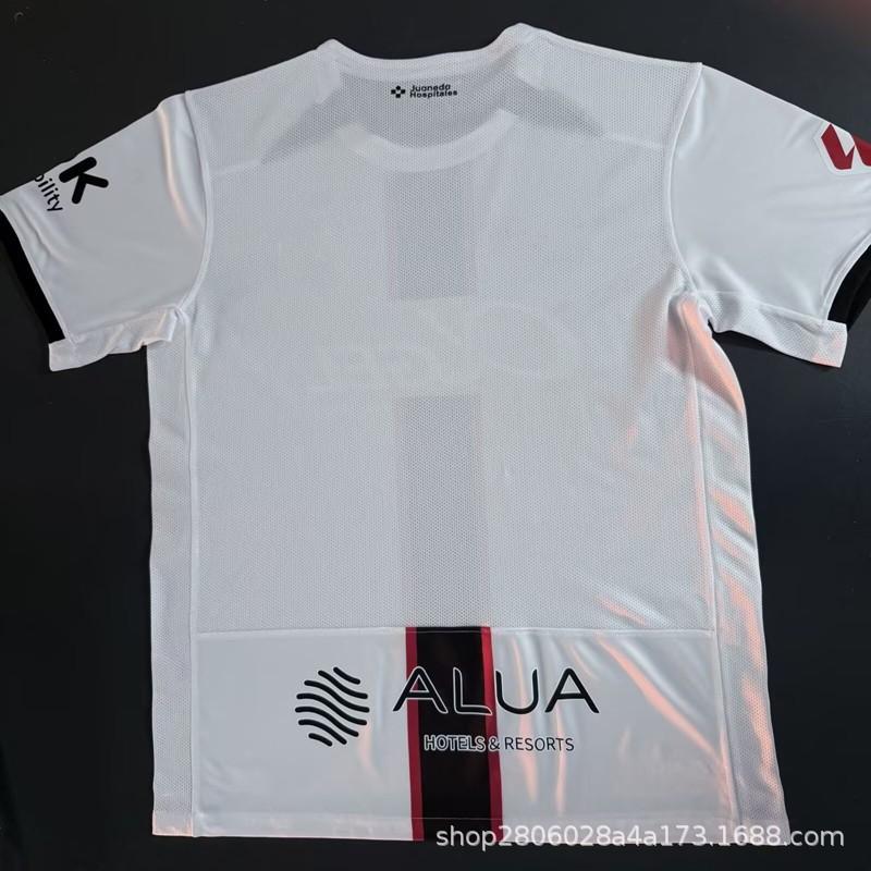 Mens Mallorca 2025-2026 Home Away Soccer Jersey Short Sleeve Football Shirt Adult Training Match Wear
