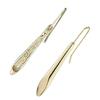 Estele Gold Plated Wand Drop Earrings for Girls and Women
