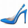 Women Sexy Back Ankle Strap Pointed High Heels 11cm Women Wedding Shoes