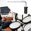 Electronic Drum Tom Arm Replacement Sturdy L Rod Mounting Hardware for Portable Electronic Drum Set