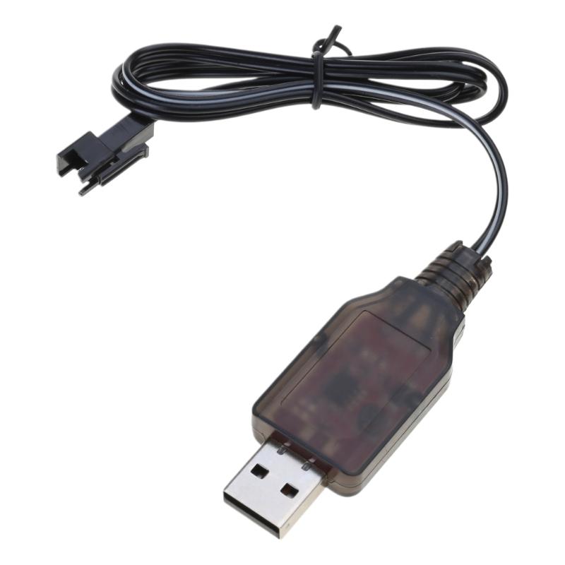 Advanced 6V Charger Cable SM2P Lithium Battery Charging Cord with Safe Protections for Electric Remote Controlled Toy