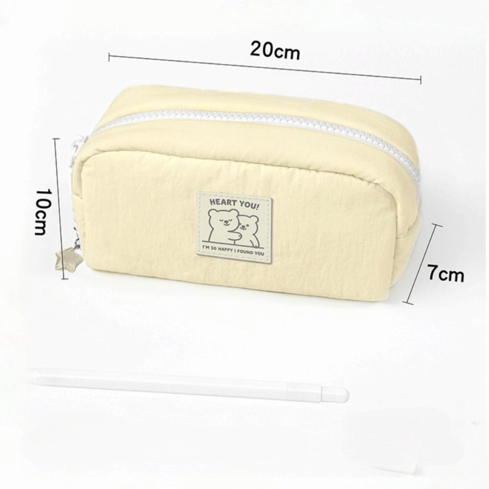 Large Capacity Pen Bag Cartoon Stationery Bag Cute Pencil Case  School Office