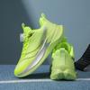 Youth style shoes Kids Running Shoes Boys Lightweight Breathable Mesh Sneakers With Rotating Buckle Outdoor Indoor Use