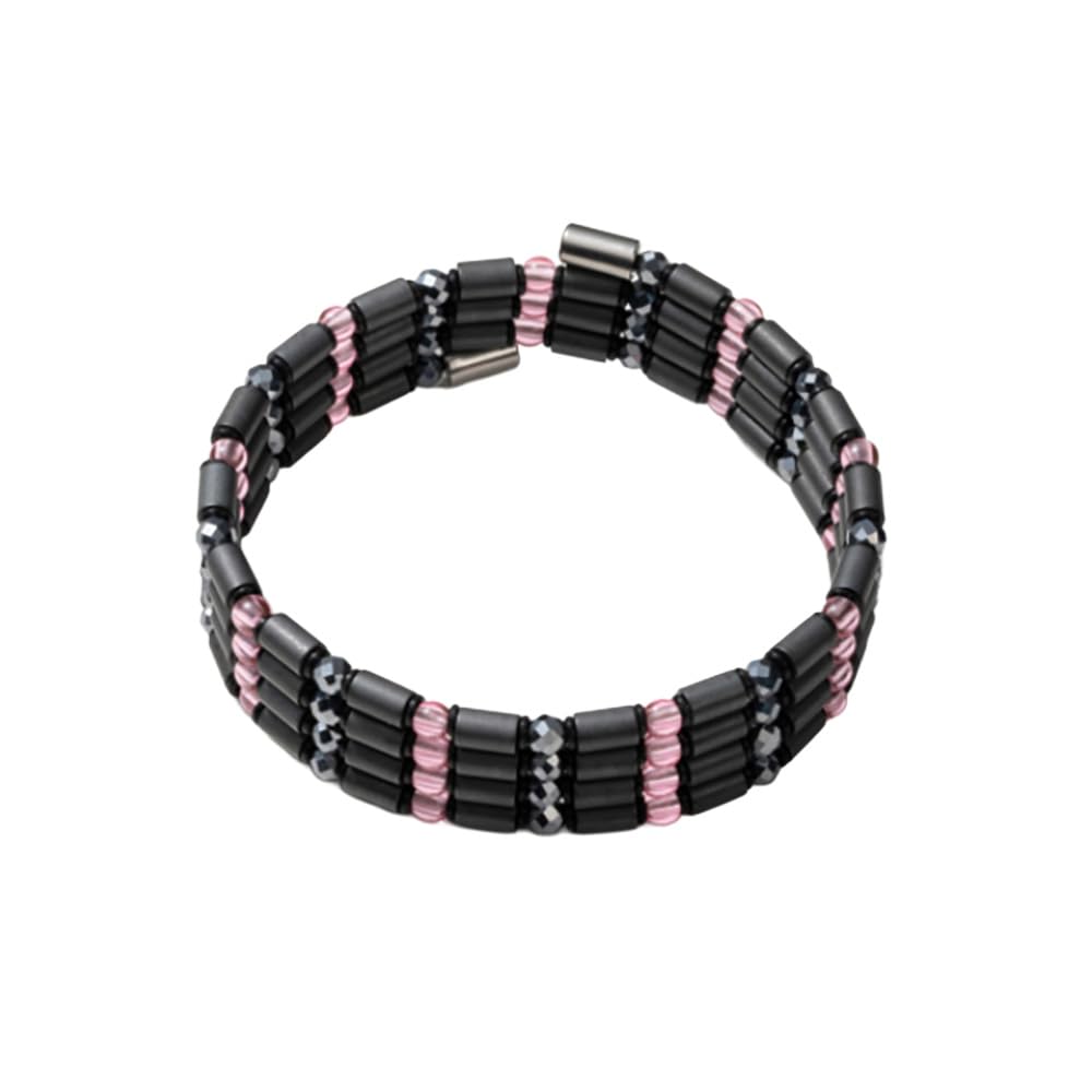 ON4 Certified Medical Device Magnetic Sport ON4 Clear Shell 60cm Necklace, Type, TYPE-C, Pink,