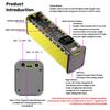 PD65W Box для хранения аккумуляторов 8 ячеек 18650 DIY Корпус Power Bank Комплект Цифровой дисплей USB Type C Быстрая зарядка Держатель аккумулятора Корпус