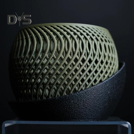 Цветочный горшок, напечатанный на 3D-принтере, легкий цветочный горшок с дренажными отверстиями, кашпо для орхидей с поддоном для комнатных растений, уличного декора для сада и дома