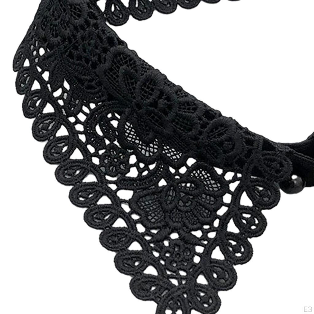 Fake Choker Clothes Accessories Chiffon Versatile False Neckwear Lapel for Women Girls