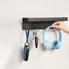 1 шт. Подвесной держатель для хранения ключей на стену с крючками, металлическая полка для ключей, простые креативные крючки для ключей, подходящий контейнер для хранения