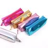 Iridescent Laser Pencil Case Quality PU School Supplies Stationery Gift Pencil Box School Tools