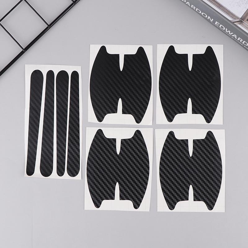 8 шт. Прозрачные защитные наклейки на дверную ручку автомобиля, невидимые наклейки против царапин