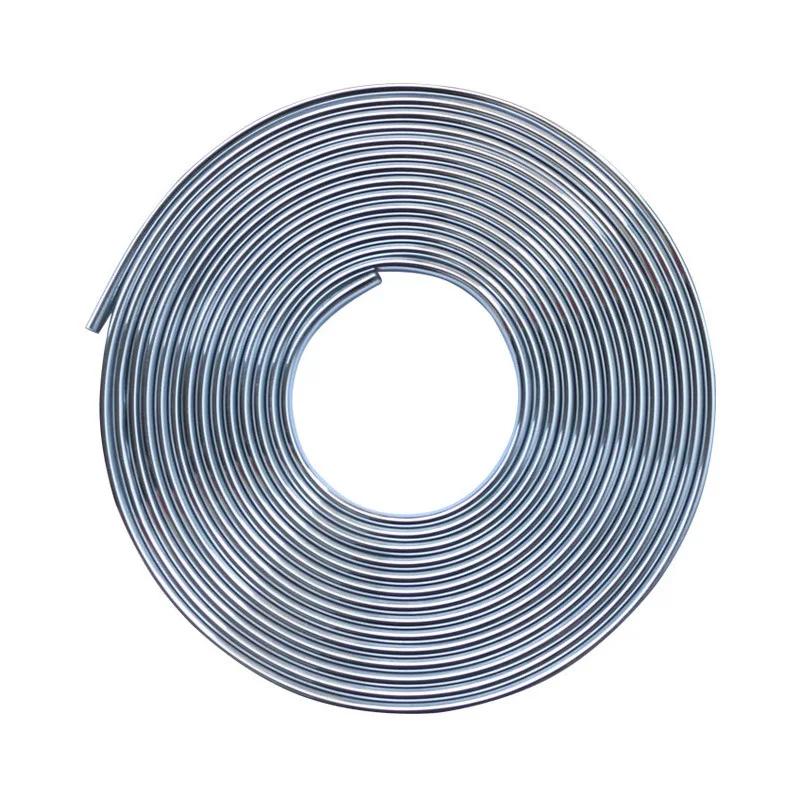 5 м ПВХ-уплотнительная лента для гальванопокрытия, уплотнитель для двери автомобиля, защита от столкновений, U-образная полоса, универсальная наклейка для автомобиля, защищающая от царапин и столкновений