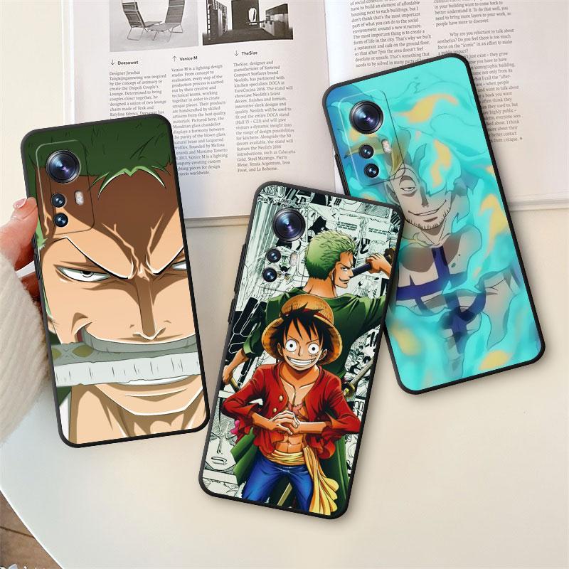 Черный мягкий чехол для телефона Xiaomi Mi 10 12 11i 12S 12X 11T 11 Lite 11X 10S 10T Pro, чехол из ТПУ Luffys-Zoros Ones, цельный корпус
