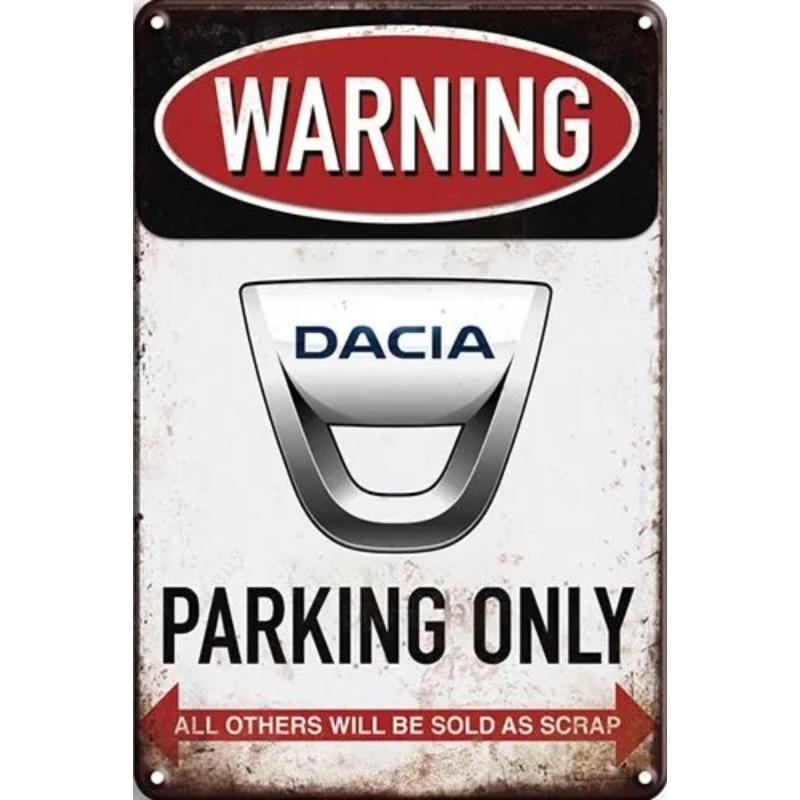 Lamborghini Parking Only Sign, Retro Metal Car Decor Plaque