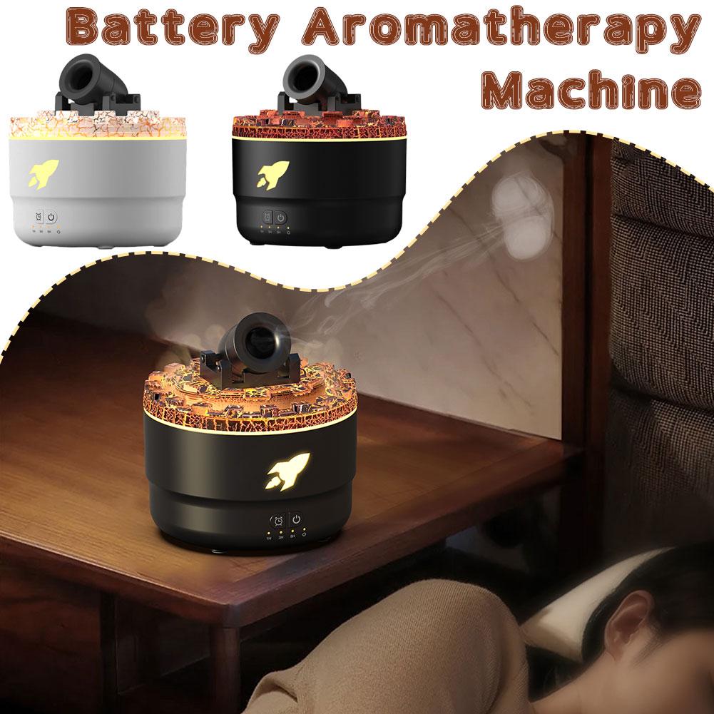 Творческая башня ароматерапевтическая машина увлажнитель воздуха красочный большой свет атмосфера распылитель масла влажный O0O4