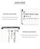 ENEL19 Camera Battery for S6600, S3100, S3200, S2500, S2600, S4150 Models