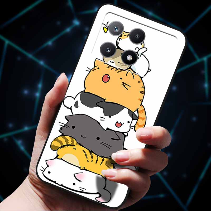 3D Flowers Emboss Fundas For Poco X6 Pro Case Soft Silicone Phone Case for Xiaomi Poco X6 Pro Poco X 6 Pro X6Pro Pocox6 Pro Bags