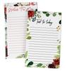 Inkdotpot Pack Of 2 Daily Planner List Undated Notepads, Memo Pad To-Do List Tear Off List Pad- Organizer- Scheduler- Organize Tasks (50 Sheets