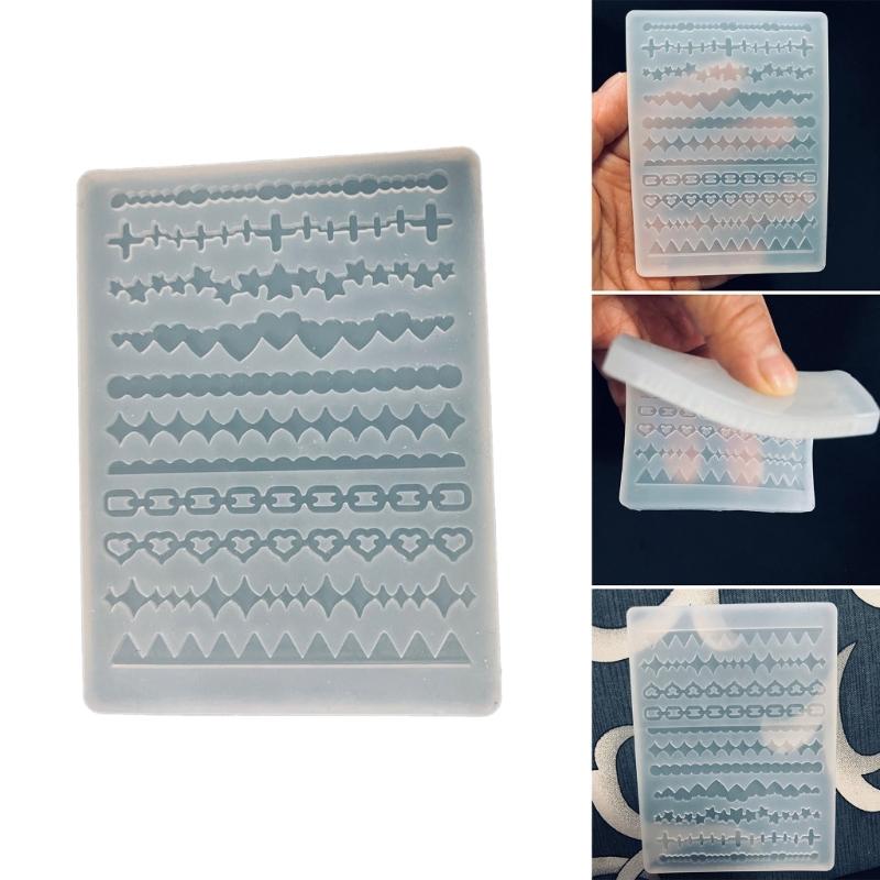 Unique Jewelry Crafts DIY Silicone Mold Stunning Decorations Crafts Making Silicone Mold for DIY Projects Enthusiasts