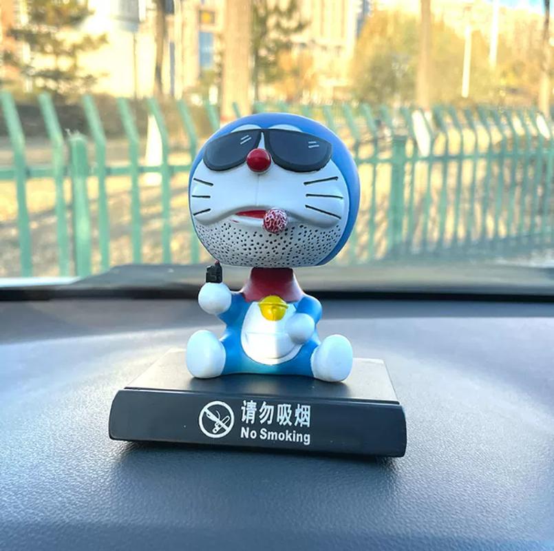 В наличии Машина Кот Модная Фигурка Действия Игрушка Качает Головой Украшение для Автомобиля ПВХ Коллекционная Аниме Периферия Настольное Украшение Подарок