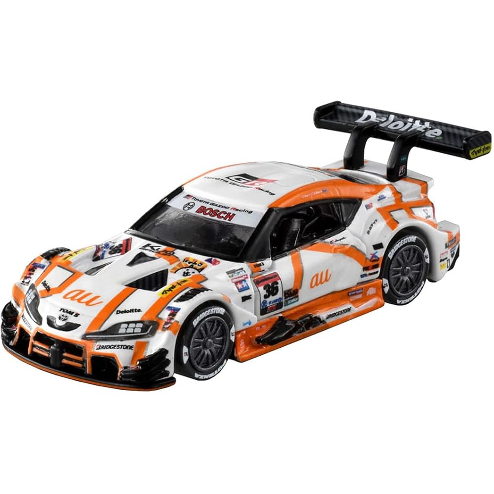 Takara Tomy Tomica Premium Racing au TOM'S GR Supra Diecast Toy Car for Ages 6 and Up